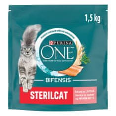 STERILCAT losos 1,5 kg