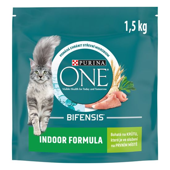 Purina ONE INDOOR morka 1,5 kg