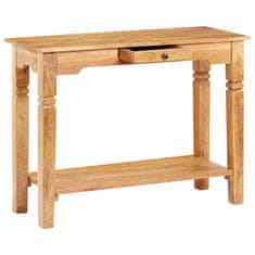Vidaxl Konzolový stôl, 100x40x76 cm, masívne akáciové drevo