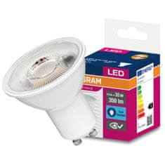 Osram 10x LED žiarovka GU10 4,5W = 35W 350lm 6500K Studená biela 120°