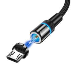 Northix Micro USB kábel s magnetickou zástrčkou - 1 m 