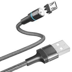 Northix Micro USB kábel s magnetickou zástrčkou - 1 m 