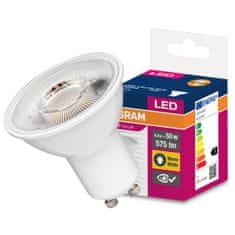 Osram 10x LED žiarovka GU10 6,9W = 50W 575lm 2700K Teplá biela 120°