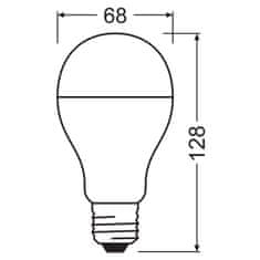 Osram 3x LED žiarovka E27 A60 19W = 150W 2452lm 2700K Teplá biela 200°