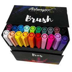 Artmagico  Brush pens súprava 20 ks