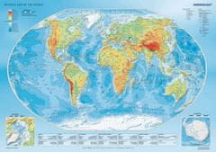 Mapa sveta: puzzle/1000 dielikov