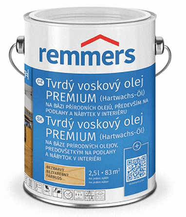 Remmers REMMERS - Tvrdý voskový olej PREMIUM REM - hemlock 2,5 L