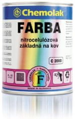 Chemolak C 2000 - Základná nitrocelulózová farba 10 kg 0100 - biela