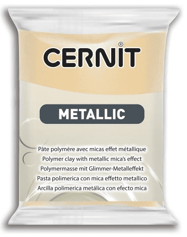 Cernit CERNIT METALLIC - Modelovacia hmota s metalickým efektom 870056045 - champagne 56 g