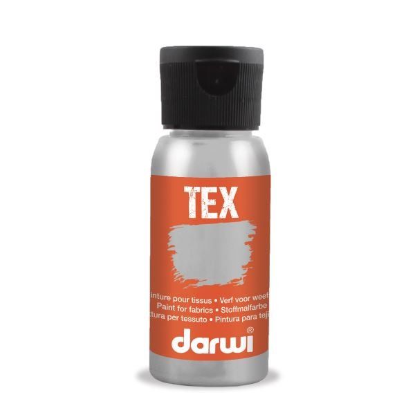 Darwi DARWI TEX - Farba na textil 250 ml 100250805 - tmavohnedá