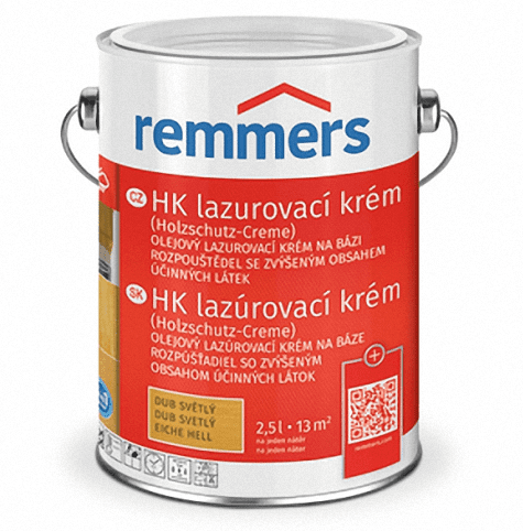 Remmers REMMERS HOLZSCHUTZ CREME - Lazúrovací olejový krém REM - kiefer 2,5 L