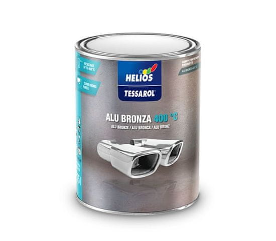 HG Helios Group HELIOS TESSAROL ALU BRONZ 400°C - na vysoké teploty 0,75 l strieborná