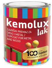 Chromos-Svjetlost KEMOLUX - Lesklá vrchná farba na kov 2,5 l ral6005 - tmavozelený