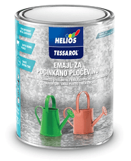 HG Helios Group HELIOS TESSAROL Email na pozinkovaný plech 0,75 l ral 9005 - čierna