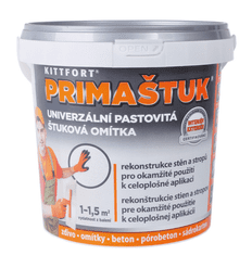 KITTFORT Štuková omietka PRIMAŠTUK sivobiela 2 kg