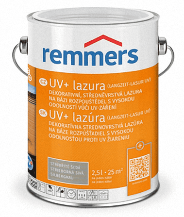 Remmers REMMERS UV+ LASUR - Dekoratívna strednovstvá lazúra REM - pinie/lärche 0,75 L
