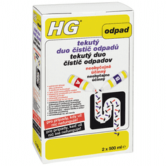 HG Systems HG 343 - Tekutý duo čistič odpadov 0,5 l 343