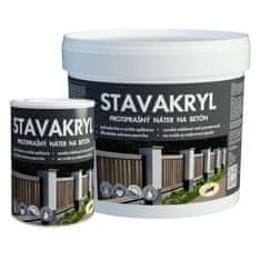 Pam Stavakryl - Protiprašný náter na betón 0,8 kg červenohnedý