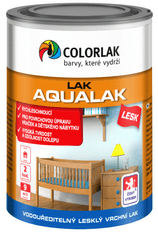 COLORLAK AQUALAK V1419 - Vodou riediteľný lak na drevo v interiéri matný 0,6 L