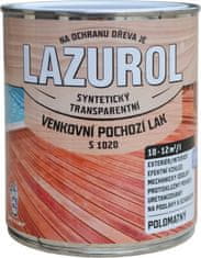 Barvy laky Hostivař LAZUROL S1020 - Vonkajší podlahový lak na drevo 2,5 l bezfarebný