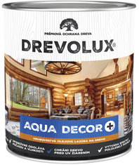 Chemolak DREVOLUX AQUA DECOR + Hrubovrstvá olejová lazúra 0000 - bezfarebný 2,5 L