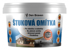 Den Braven DEN BRAVEN - Štuková omietka biela 4 kg