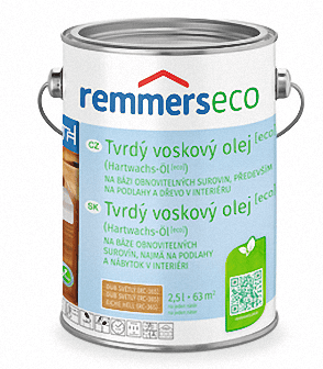 Remmers REMMERS - Tvrdý voskový olej ECO REM - silbergrau 0,75 L