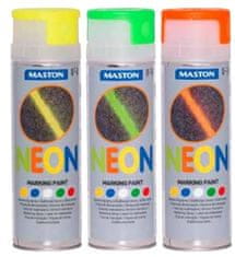 MASTON Maston neónový značkovací sprej - Neon Markingspray žltý 500 ml