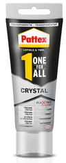 Pattex PATTEX ONE FOR ALL CRYSTAL - Číre montážne lepidlo 0,29 kg