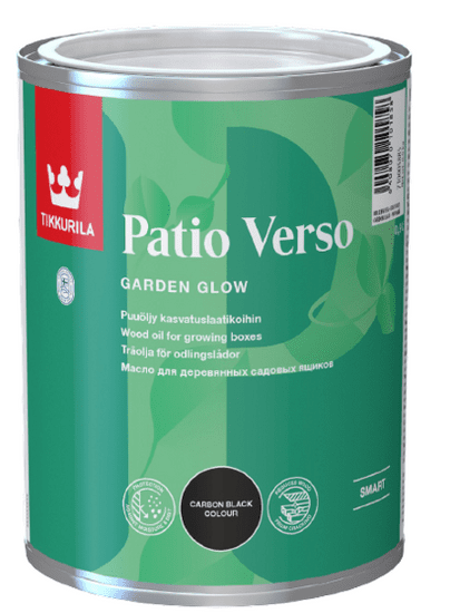 Tikkurila PATIO VERSO - Napúšťací olej na drevené povrchy zelený 0,33 l