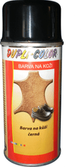 DUPLI COLOR Farba v spreji na kožu cierna 150 ml