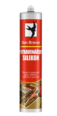 Den Braven DEN BRAVEN - Potravinársky silikón 310 ml transparentná