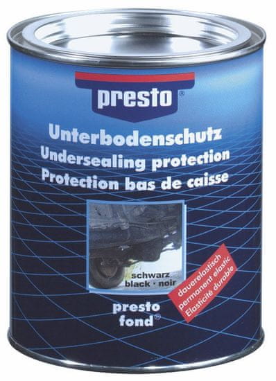 Presto Presto fond UBS Bitumen - ochrana spodku vozidla plechovka 1300 g