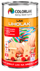 COLORLAK LIHOLAK L1010 - Liehový lak na papier a drevo bezfarebný 0,75 L