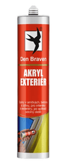 Den Braven DEN BRAVEN AKRYL EXTERIÉR - Mrazuvzdorný škárovací tmel biela 310 ml