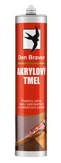 Den Braven DEN BRAVEN - Farebný akrylový tmel hnedá 310 ml