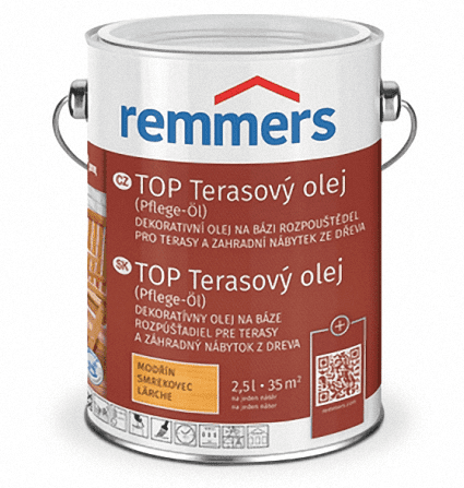Remmers REMMERS PFLEGE-ÖL - TOP Terasový olej REM - bangkirai 2,5 L
