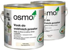 OSMO Color OSMO vosk do vnútorných priestorov 2,5 l 7393 - biely transparentný