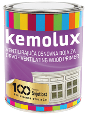 Chromos-Svjetlost KEMOLUX - Ventilačná základná farba na drevo 0,75 l biely