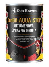 Den Braven DENBIT AQUA STOP - Strešný bitúmenový tmel 1 kg cierna