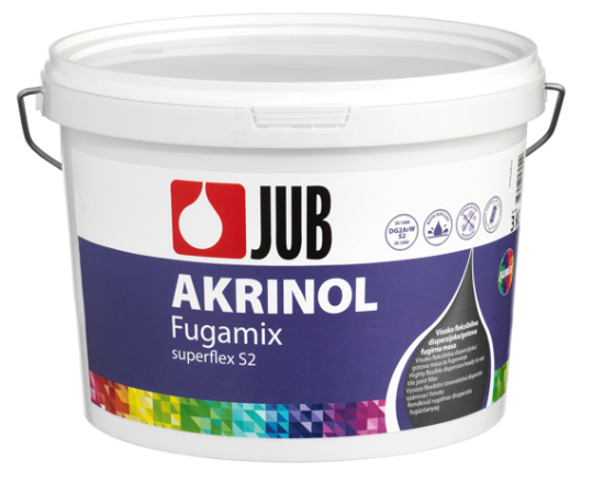 JUB AKRINOL Fugamix superflex S2 - flexibilná škárovacia hmota 3 kg odtiene