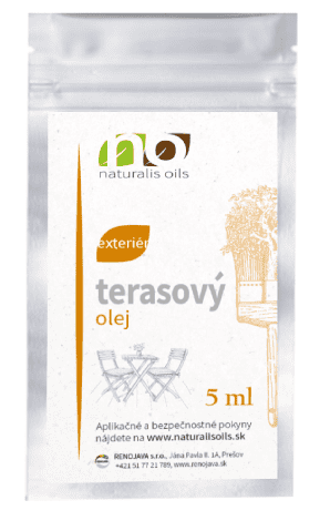 Naturalis Oils NATURALIS OILS - Terasový olej (vzorka) 3114 - antracitovo šedá 0,005 L