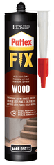 Pattex PATTEX FIX WOOD - Montážne lepidlo na drevo 0,385 kg