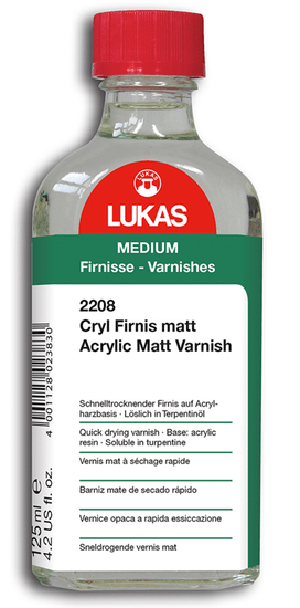 LUKAS Záverečný akrylový matný lak 125 ml