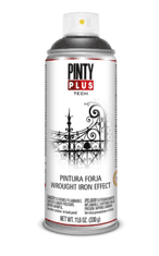 PINTYPLUS PINTY PLUS TECH - Kováčska farba v spreji cierny 400 ml