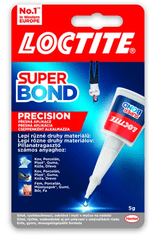 Loctite SUPER BOND PRECISION - Jednozložkové sekundové lepidlo 0,005 kg