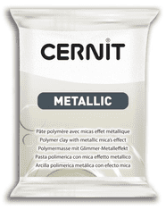 Cernit CERNIT METALLIC - Modelovacia hmota s metalickým efektom 870056085 - perleťová biela 56 g