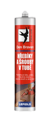 Den Braven DEN BRAVEN - Klince a skrutky v tube 310 ml béžová