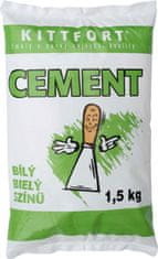 KITTFORT Cement biely biela 1,5 kg