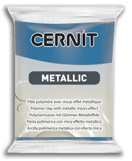 Cernit CERNIT METALLIC - Modelovacia hmota s metalickým efektom 870056200 - modrá 56 g